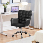 Black Wide Ergonomic Chair