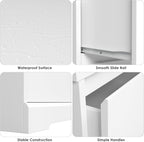 White Six Drawer Dresser For Bedroom Storage Solutions