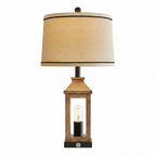 Farmhouse Touch Table Lamps Set of 2 Dimmable USB Ports