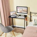 31.5 Inch Folding Computer Desk Black Space Saving