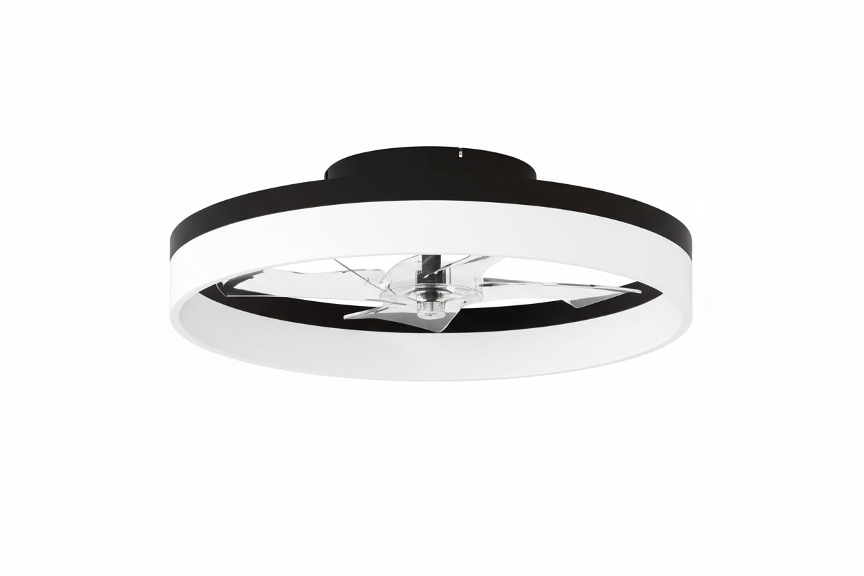 Smart Bladeless Ceiling Fan With Remote And LED Lights