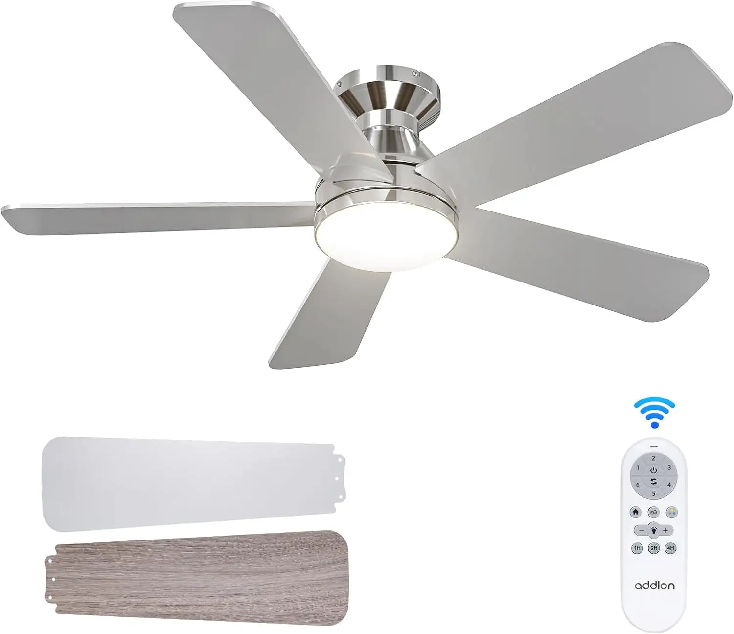42 Inch Ceiling Fan With Dimmable LED Light – Remote Control
