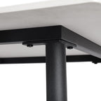 Square Sintered Stone Dining Table 31.5 Inch Modern Kitchen
