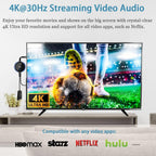 4K Wireless HDMI Transmitter Receiver Kit For TV And PC