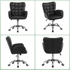 Black Wide Ergonomic Chair