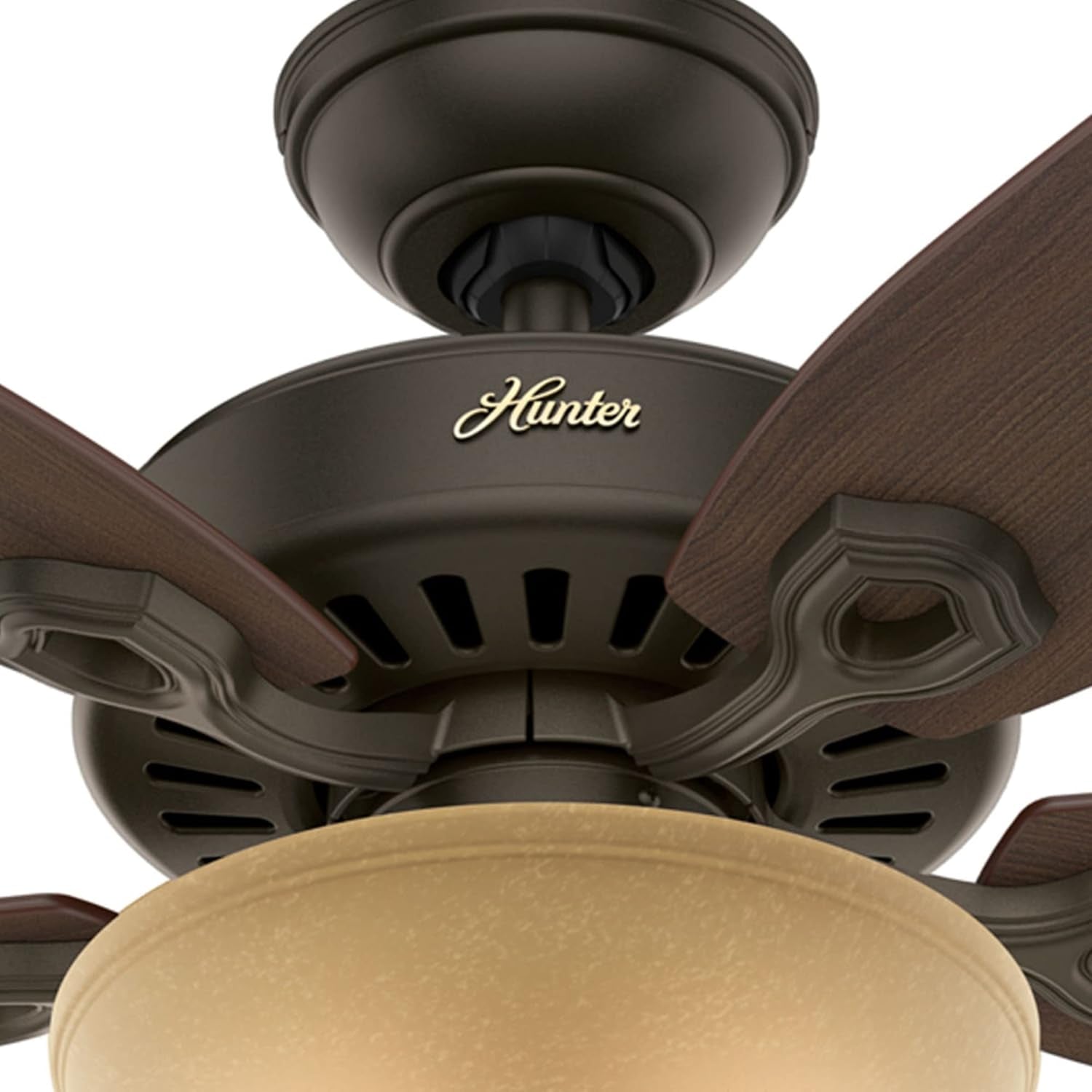 Fan Company Builder Deluxe 52 Inch Ceiling Fan With LED Light Bronze