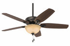 Fan Company Builder Deluxe 52 Inch Ceiling Fan With LED Light Bronze