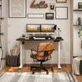 Electric Standing Desk 55×28 — 4 Memory Presets & Whole-Piece Desktop