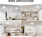12 Pack 12 Inch LED Flush Mount Ceiling Light 5000K