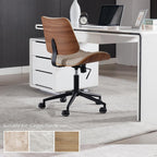 Armless Office Chair With Wheels Ergonomic Design