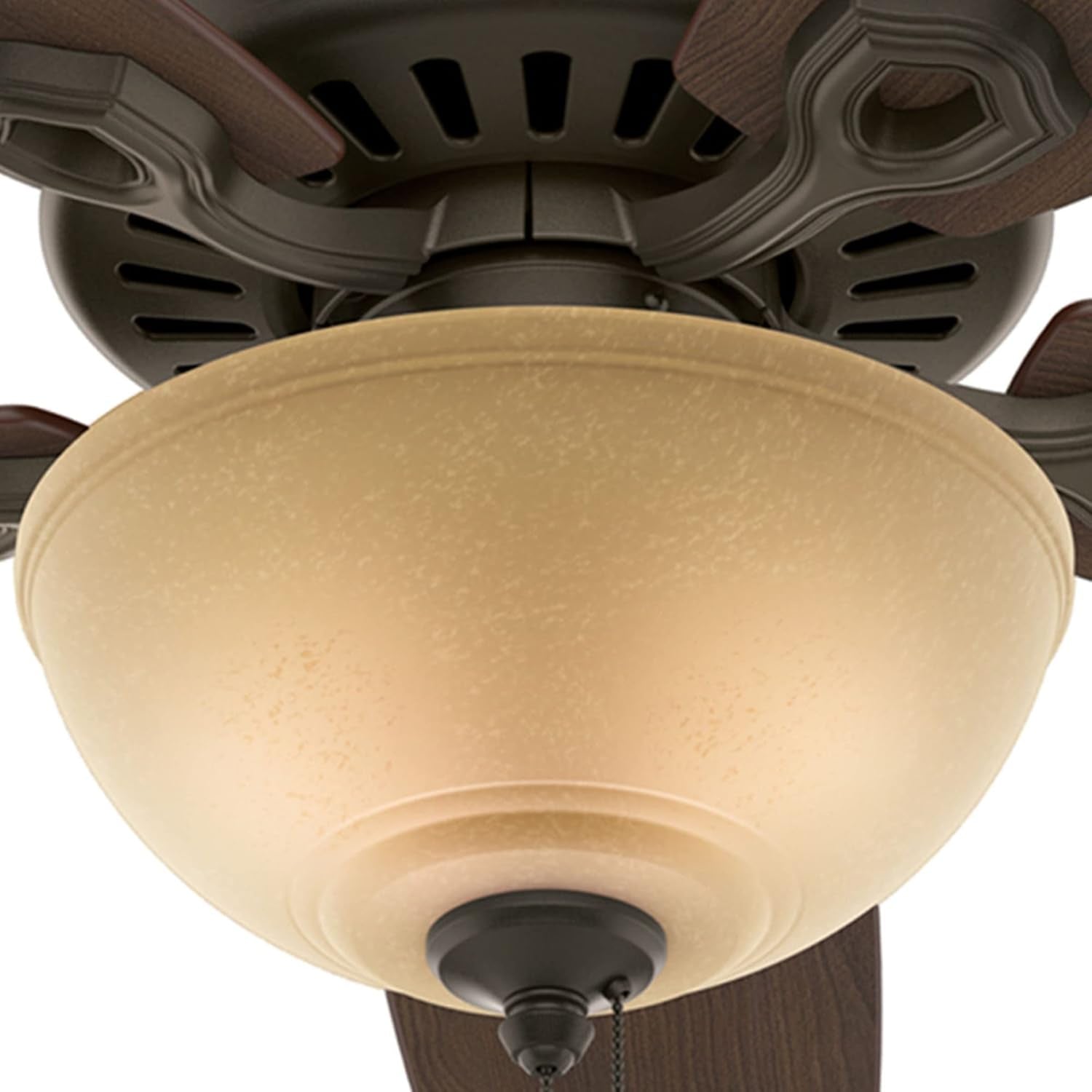 Fan Company Builder Deluxe 52 Inch Ceiling Fan With LED Light Bronze