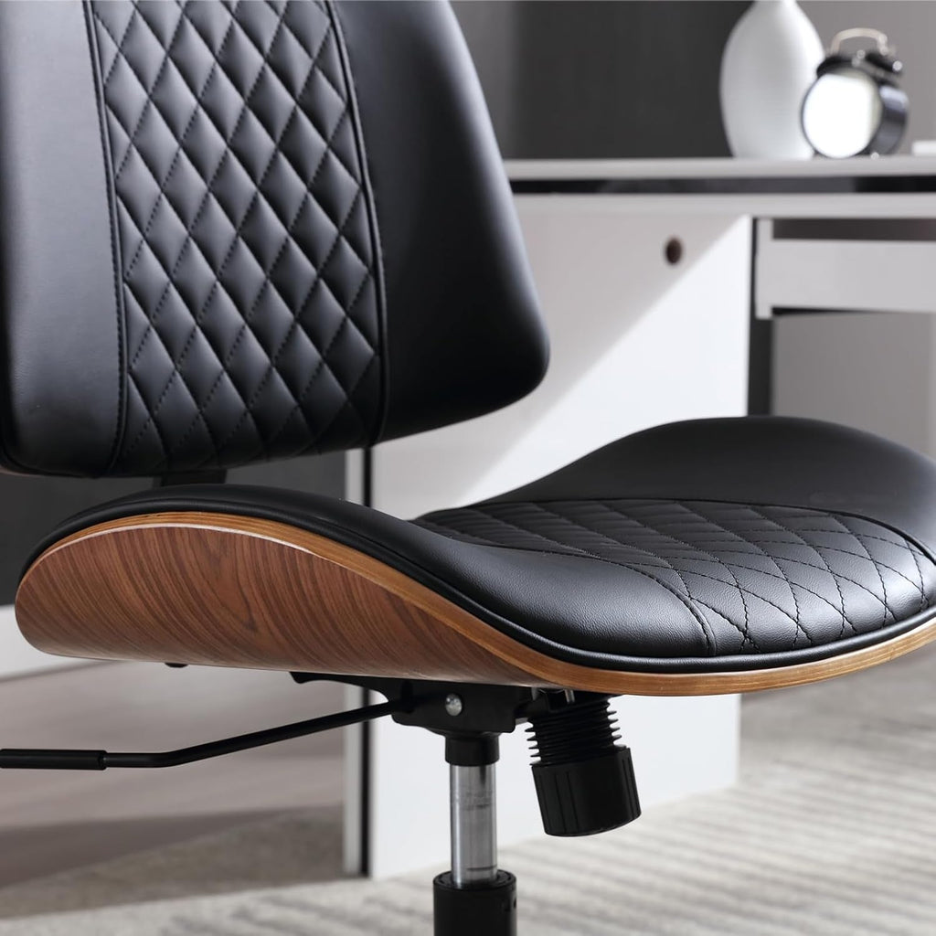 Ergonomic Black Office Chair | 360 Swivel