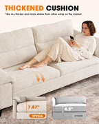 Light Gray Loveseat With Removable Cover And Armrests