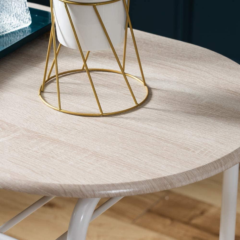 Small Minimalist Wooden Kitchen Table And Chair Set For Two
