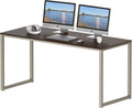 55-Inch Espresso Computer Desk For Office 24-Inch Depth