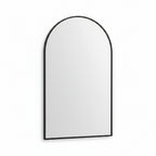 Arched Full Length Wall Mirror — 24x36 Matte Black Frame