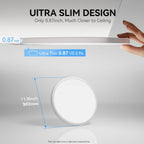 12 Pack 12 Inch LED Flush Mount Ceiling Light 5000K