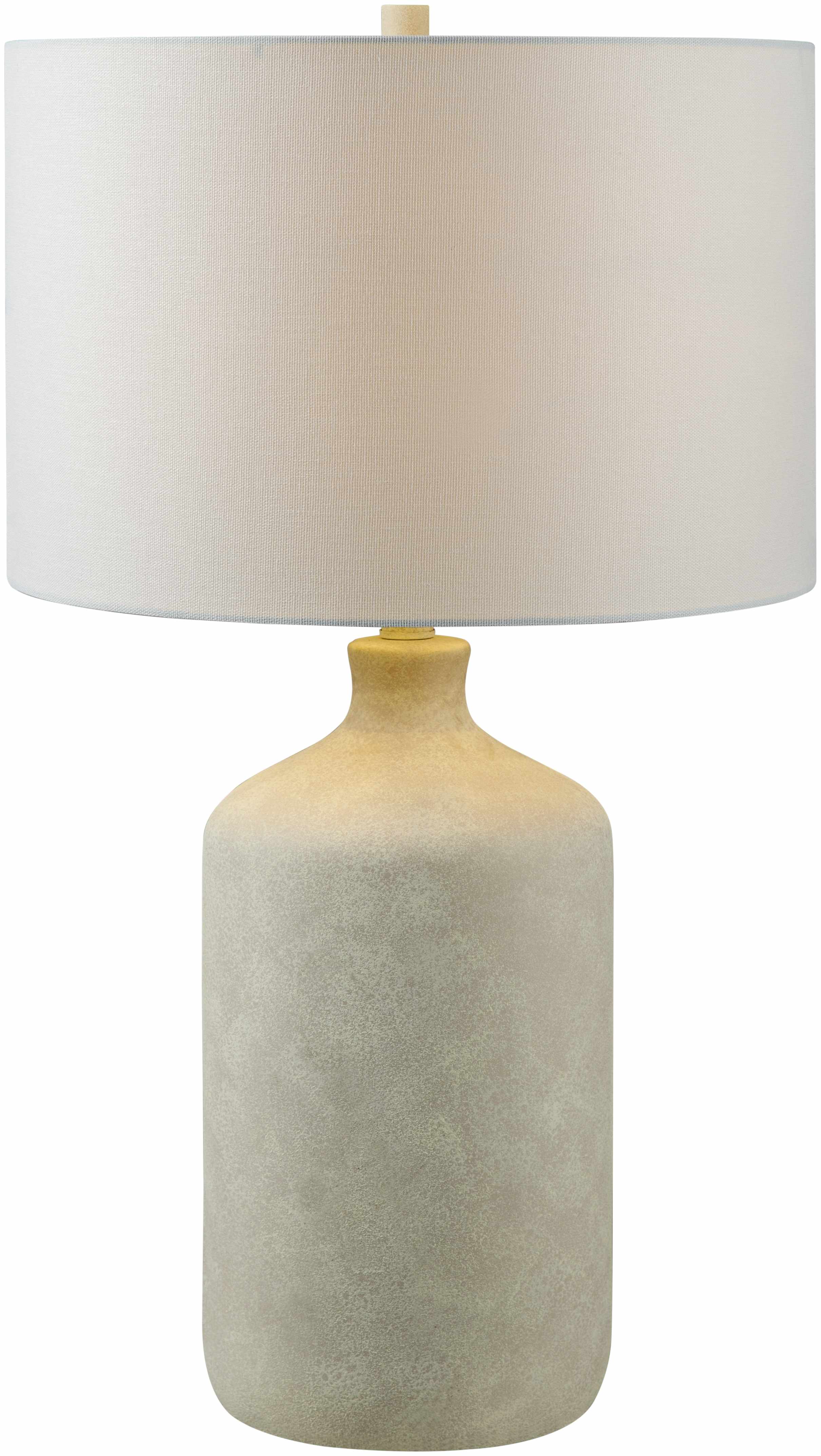 Linen White Table Lamp-1