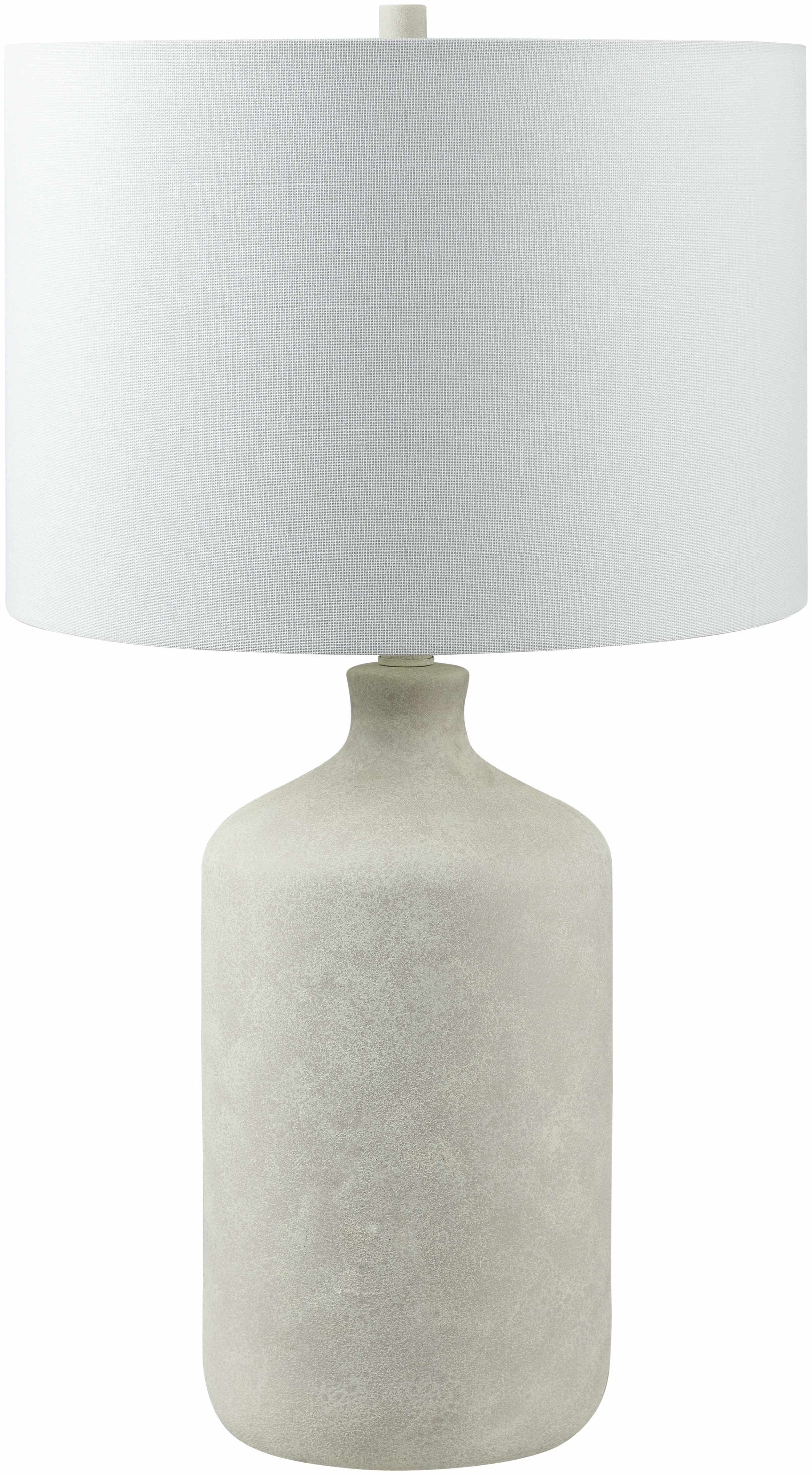 Linen White Table Lamp-4