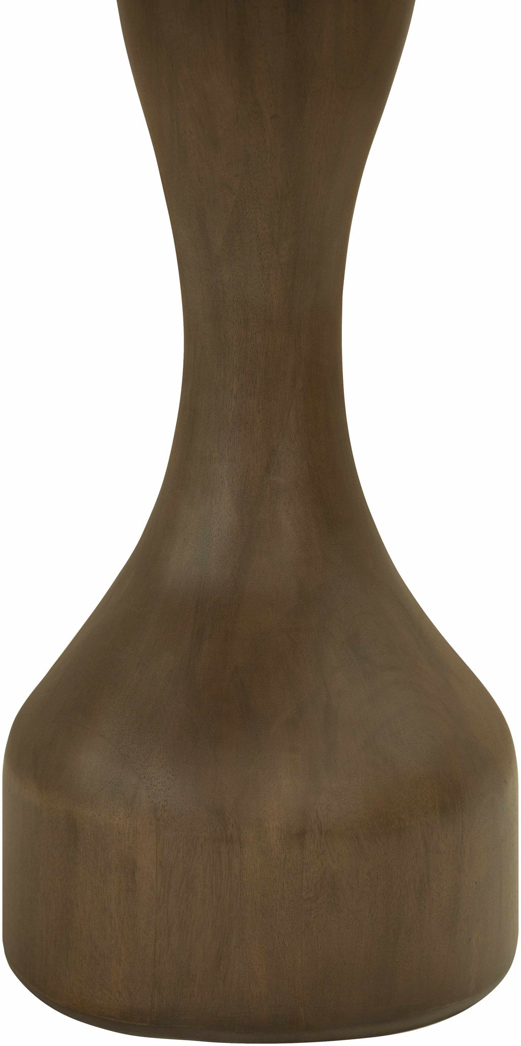 Contemporary minimalist side table with natural mango wood base and marble top modern end table solid mango wood base closer look