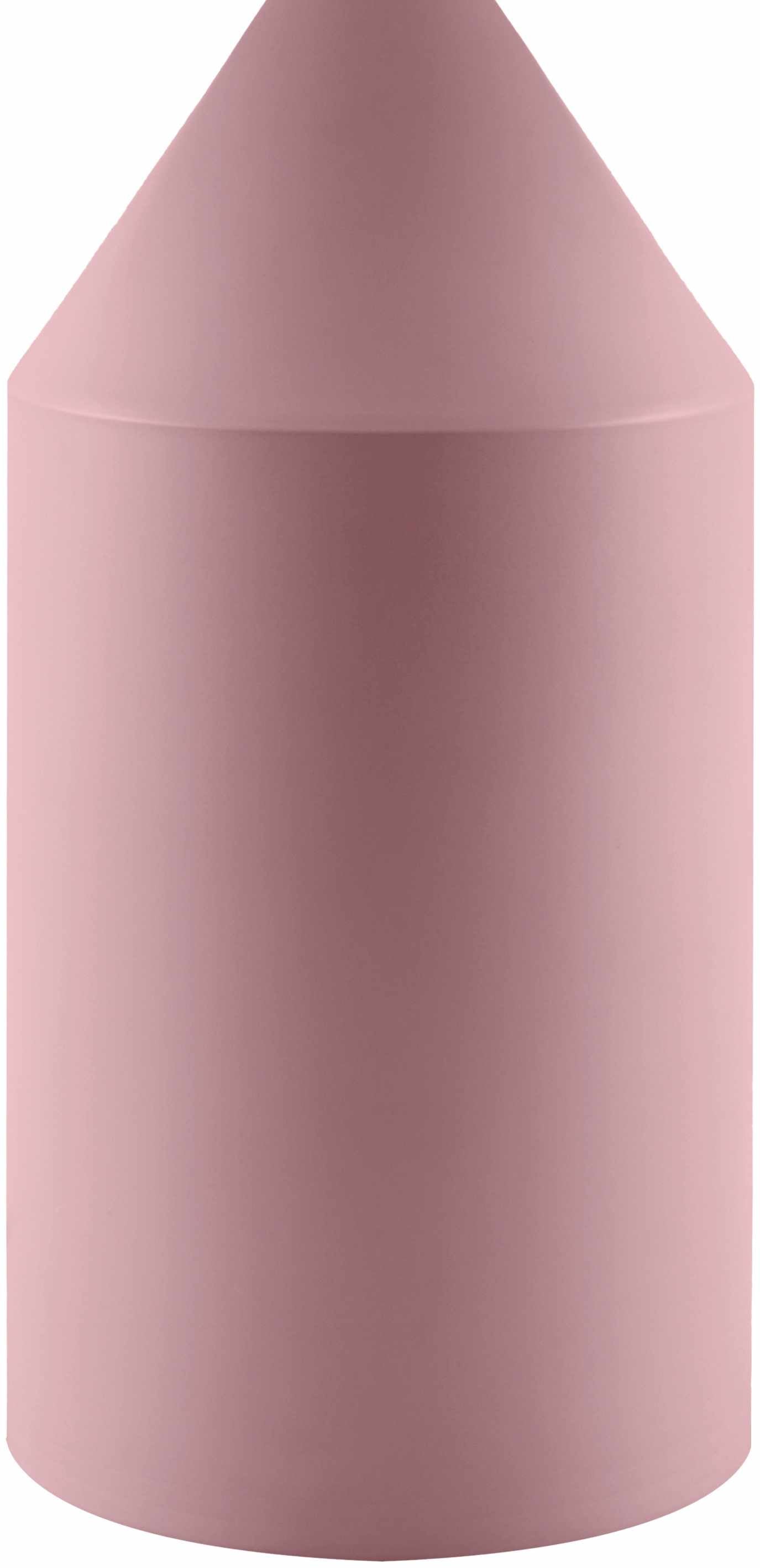 Contemporary Pink Table Lamp Metal Shade-1