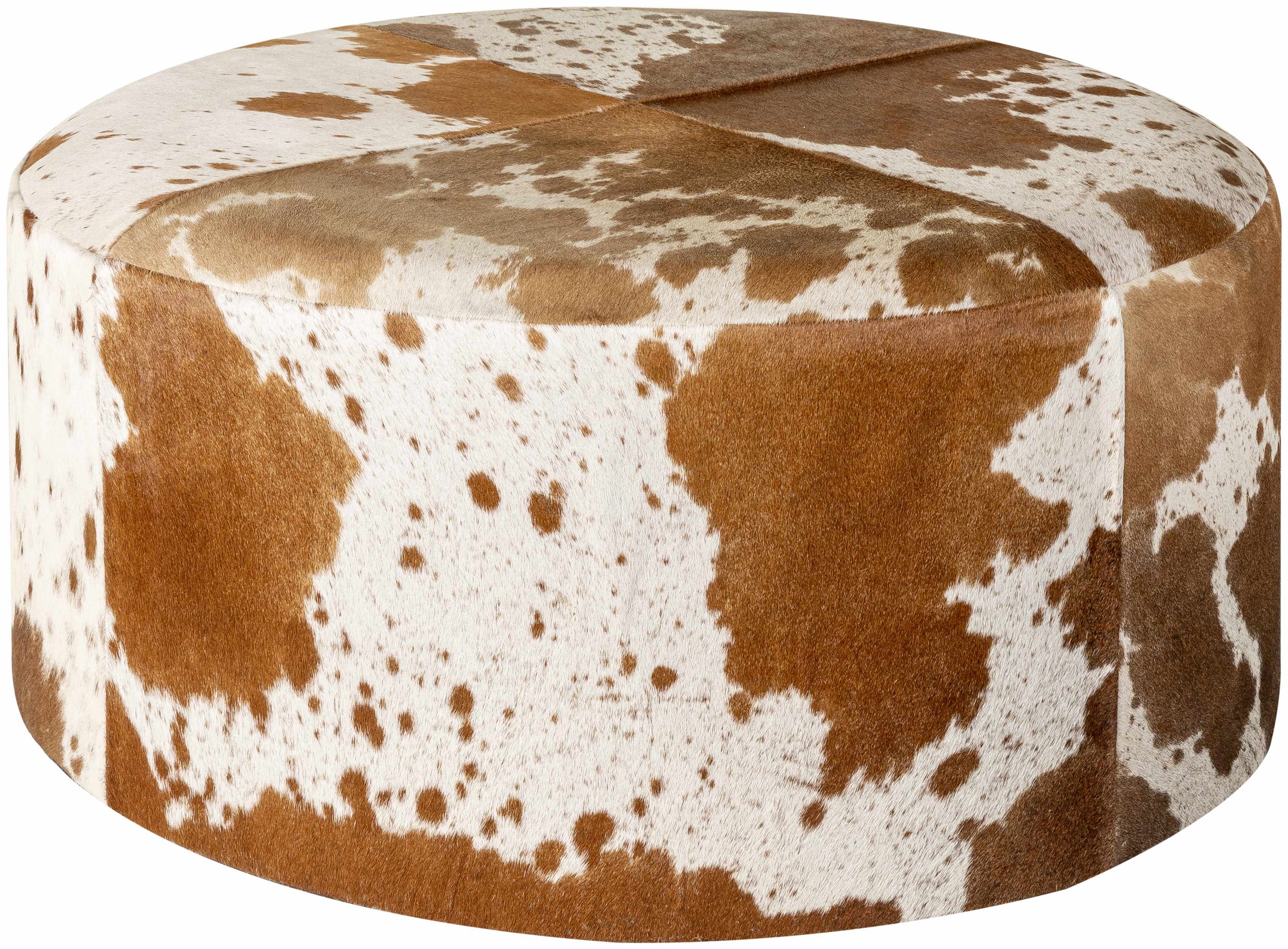 Modern Scandinavian ottoman with natural textured upholstery and wooden base contemporary sophisticated design closer look