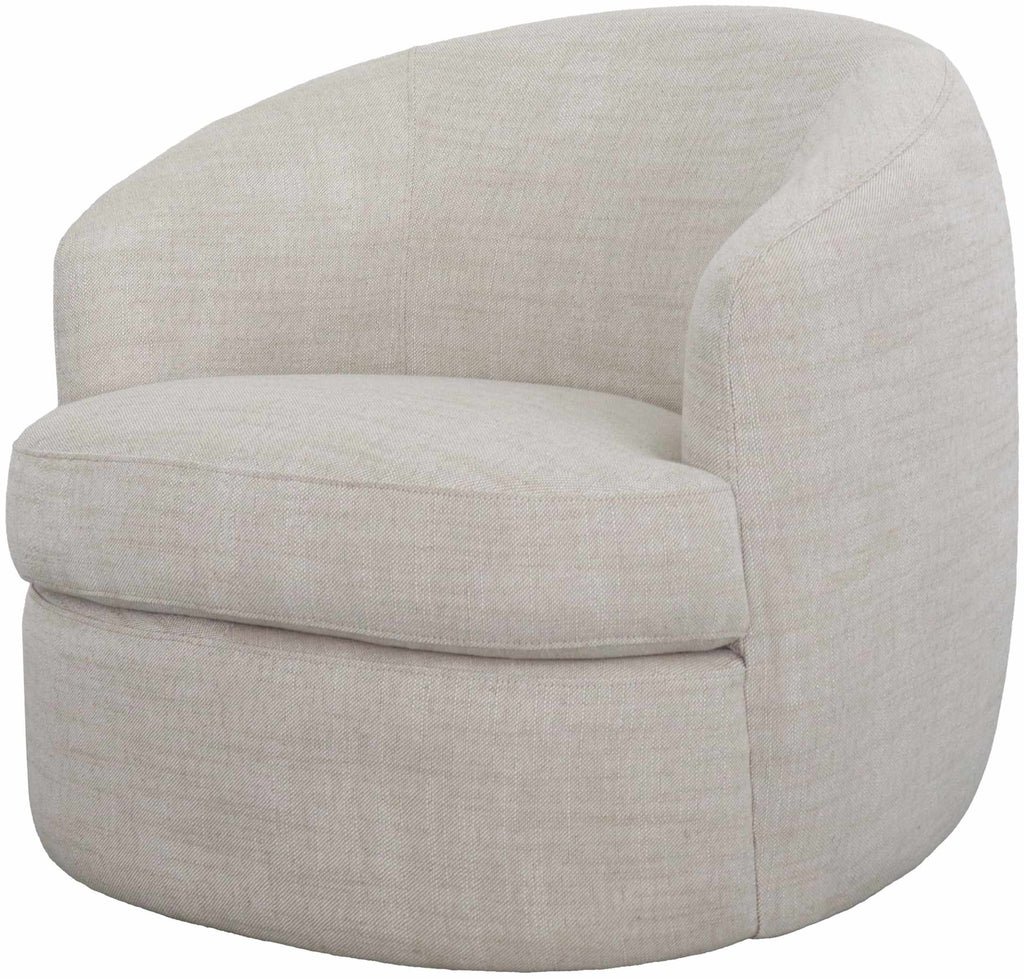 Modern accent chair with elegant curved silhouette and minimalist design scandinavian design contemporary closer look