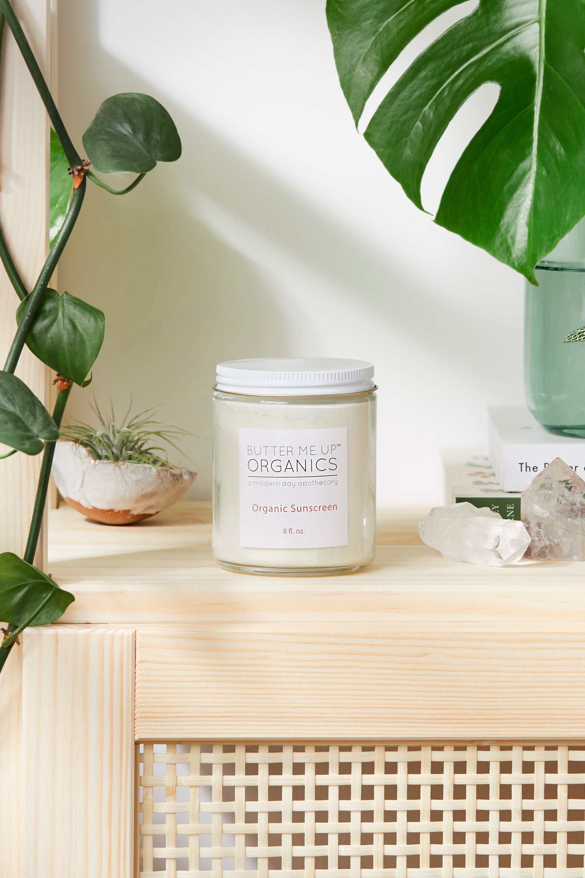 Natural Organic Suns  Block/ Safe Protection/ Non-Nano Zinc Oxide /