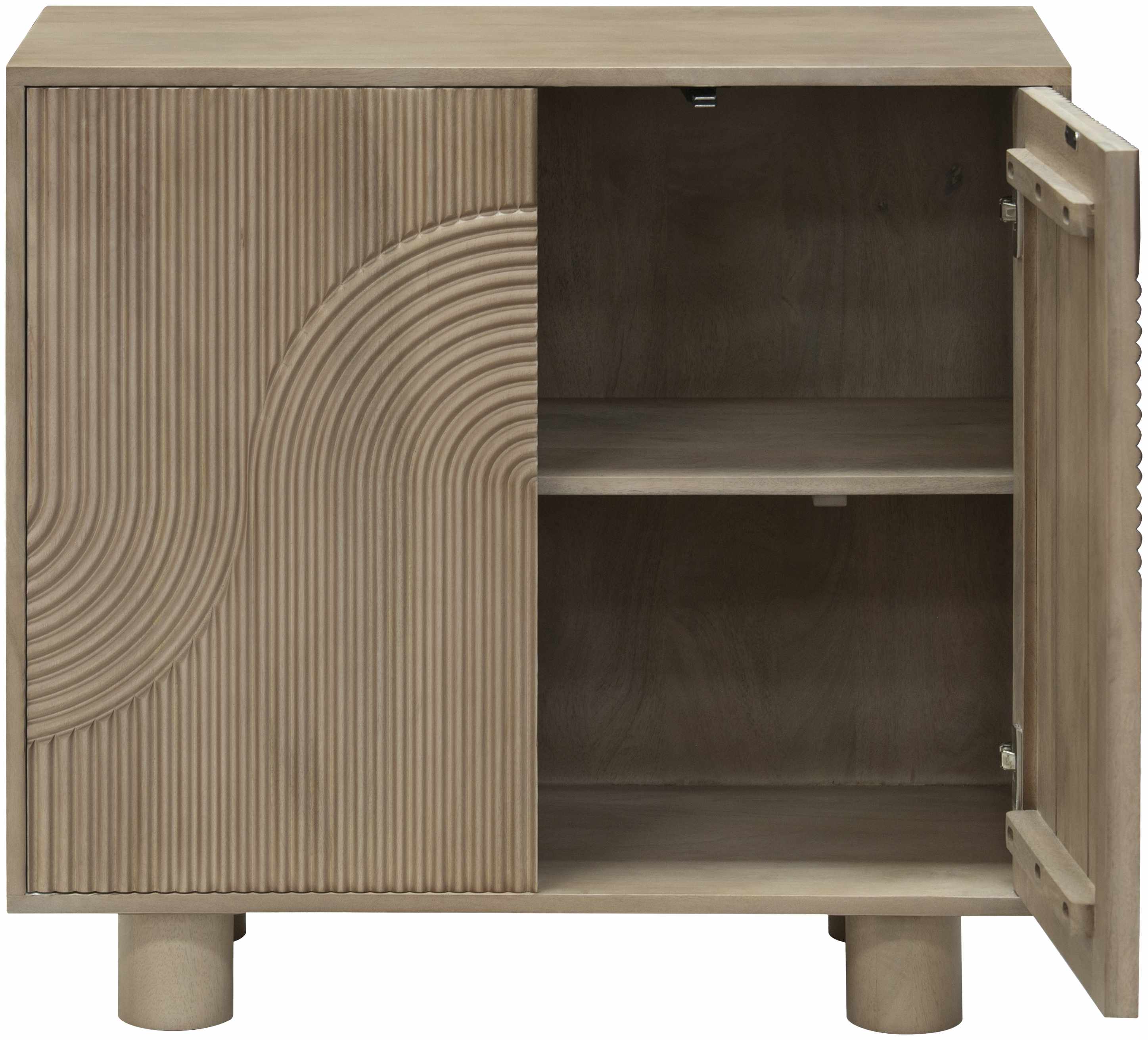 Riudecols Dark Red Cabinet-1