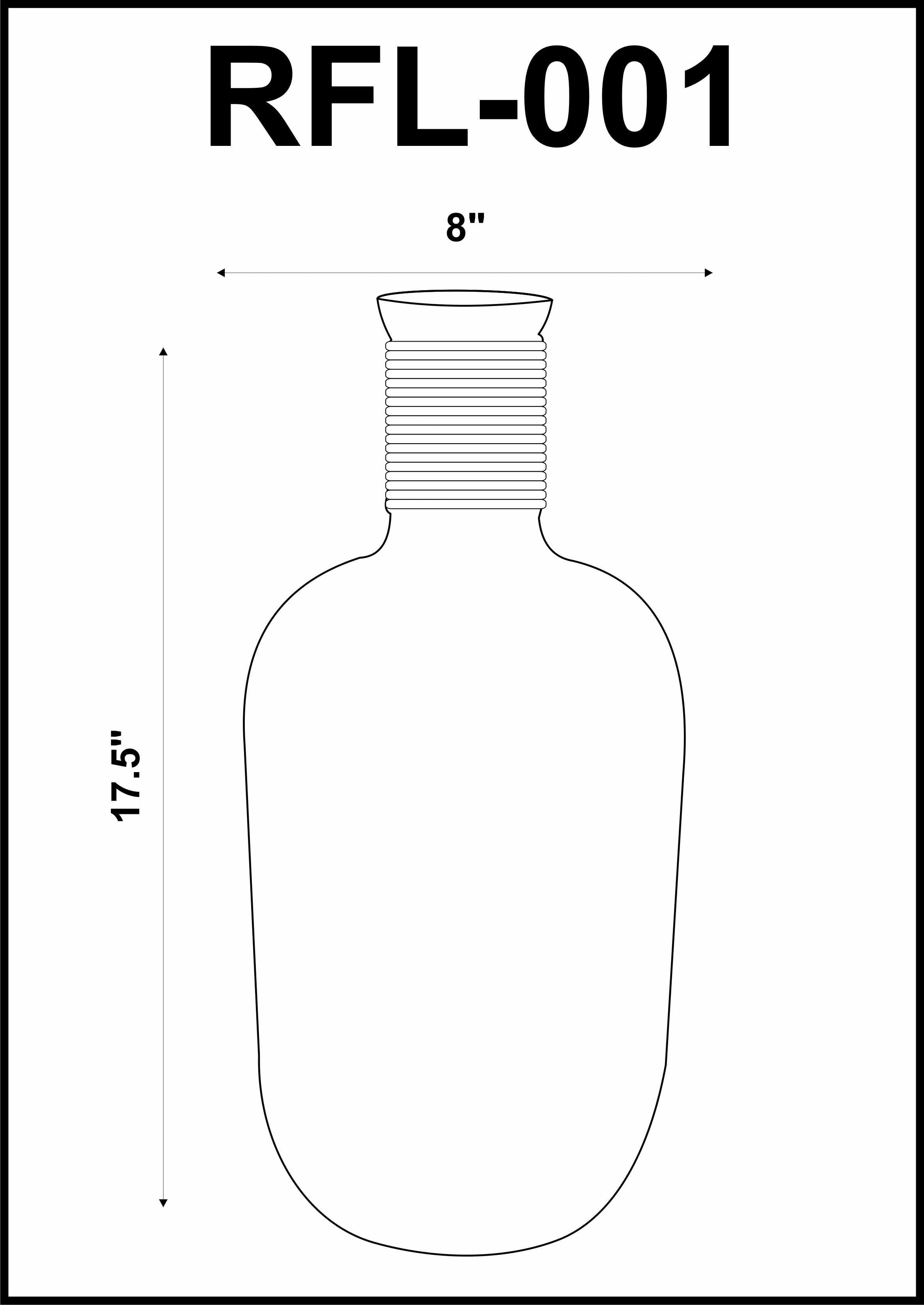 Rustic modern glass vase with metallic splatter texture decorative centerpiece