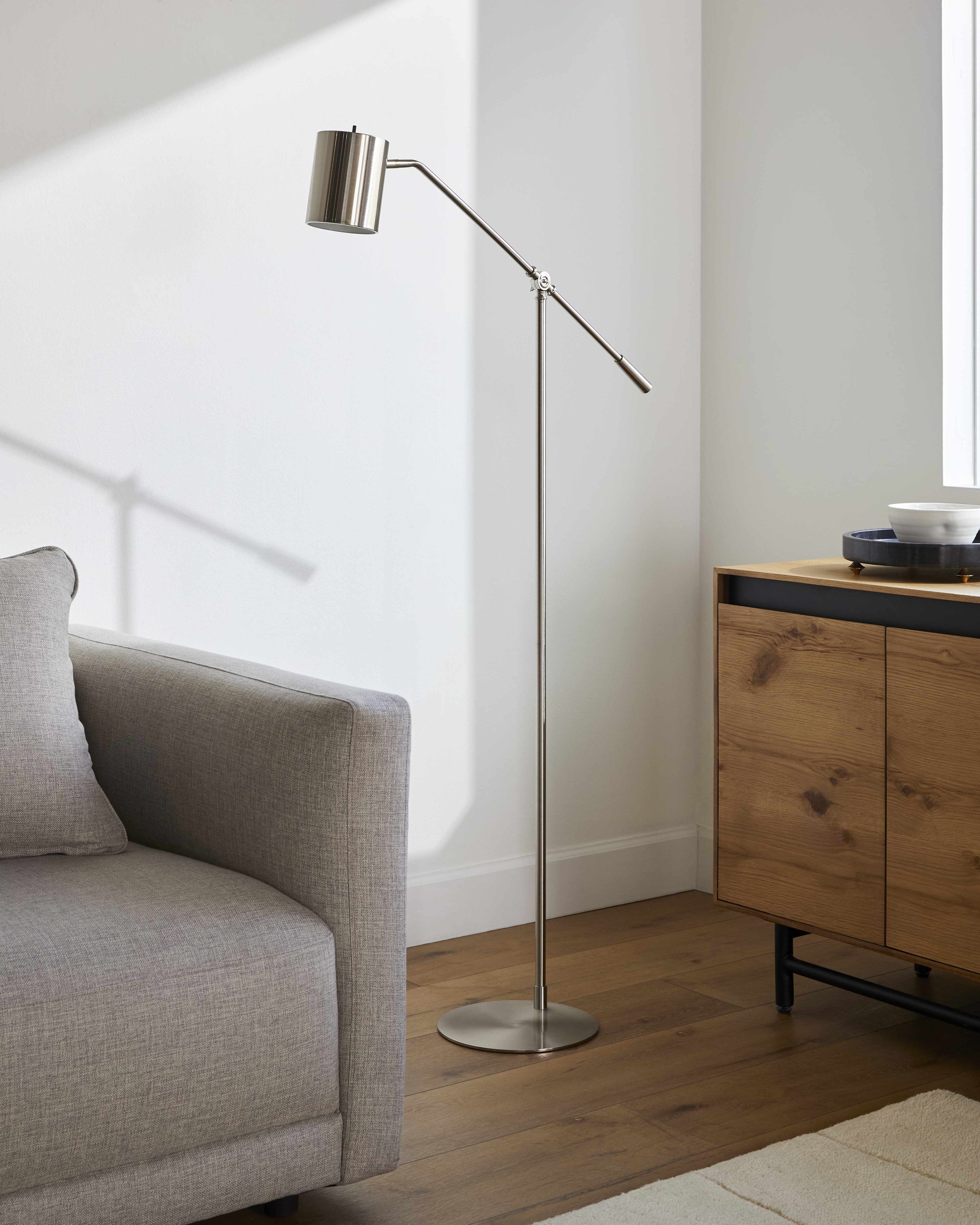 Vyazovaya Silver Gray Floor Lamp-3