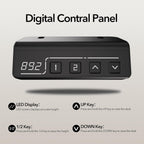 40x24 Inch Electric Standing Desk With Memory Presets Black