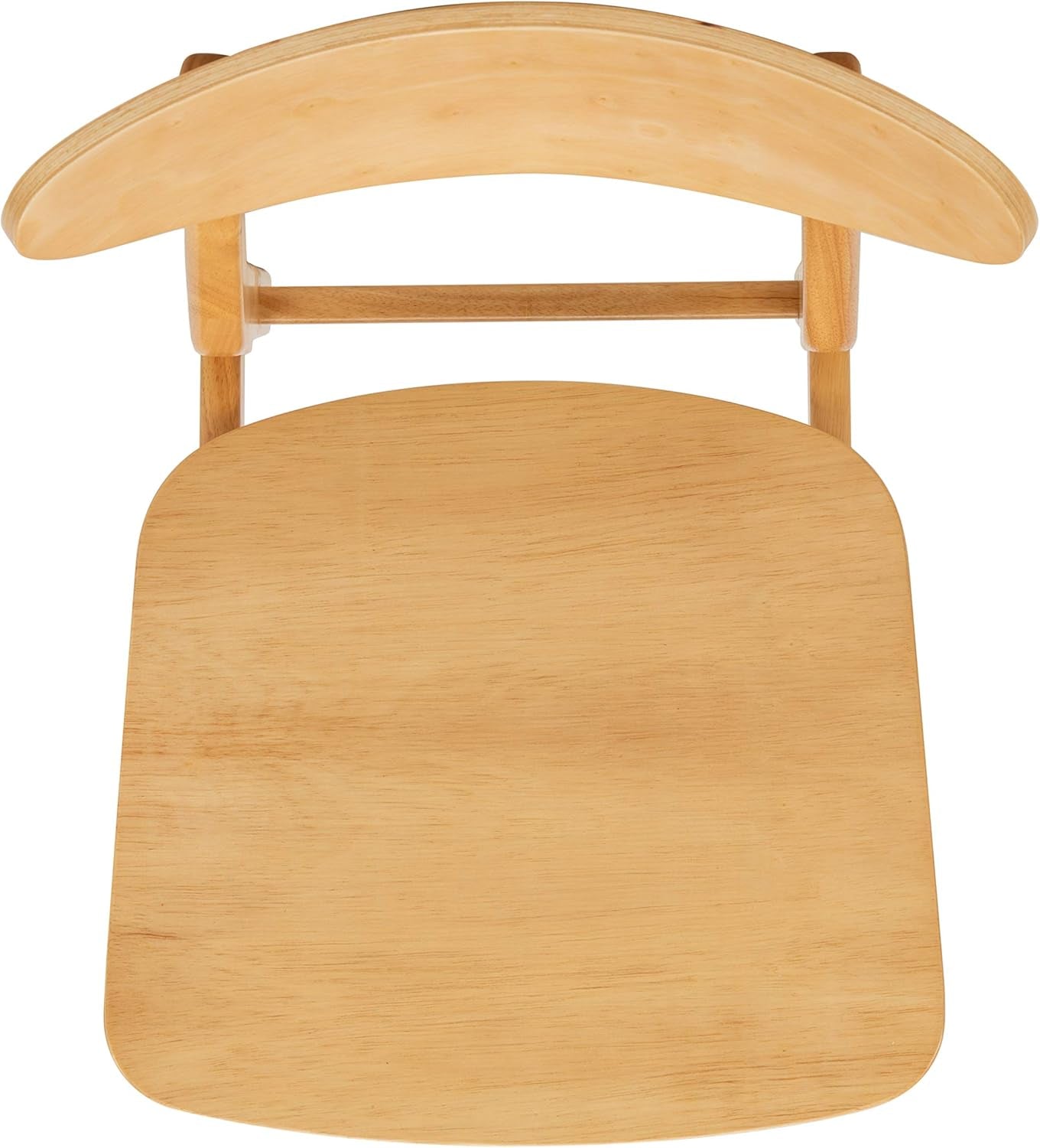 Dining Chairs Set Natural Wood Mid Century Retro 2 Chairs