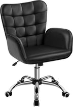 Black Wide Ergonomic Chair