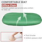 Green Ergonomic Mesh Office Chair With Lumbar Support
