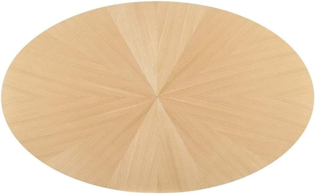 Crossroads 71 Inch Oak Oval Dining Table Mid Century