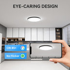12 Pack 12 Inch Slim LED Flush Mount Ceiling Lights 5000K