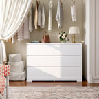 White Six Drawer Dresser For Bedroom Storage Solutions