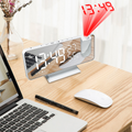 FM Radio LED Projector Alarm Clock with Temperature & Humidity Display