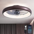 20 Inch Ceiling Fan With Dimmable Led Lights And Remote