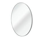 Silver Round Wall Mirror | 36 in.