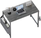 32 Inch Computer Desk With Storage Bag And Headphone Hook