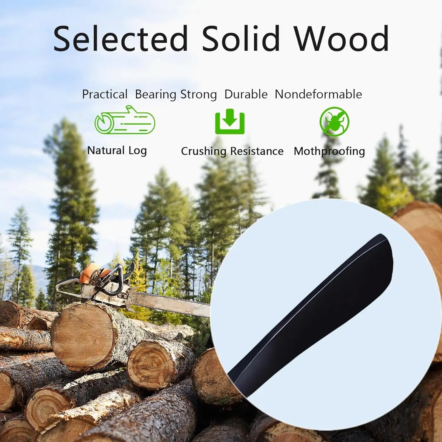 52 Inch Wood Ceiling Fan With Remote And Light Kit Black
