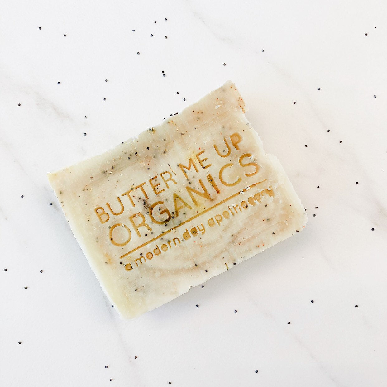 Lemon Poppyseed / VEGAN soap / PALM FREE / Exfoliating Soap / Scrub