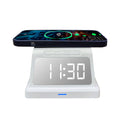 ZTECH ChargeX Rise Wireless Charging Alarm Clock – White